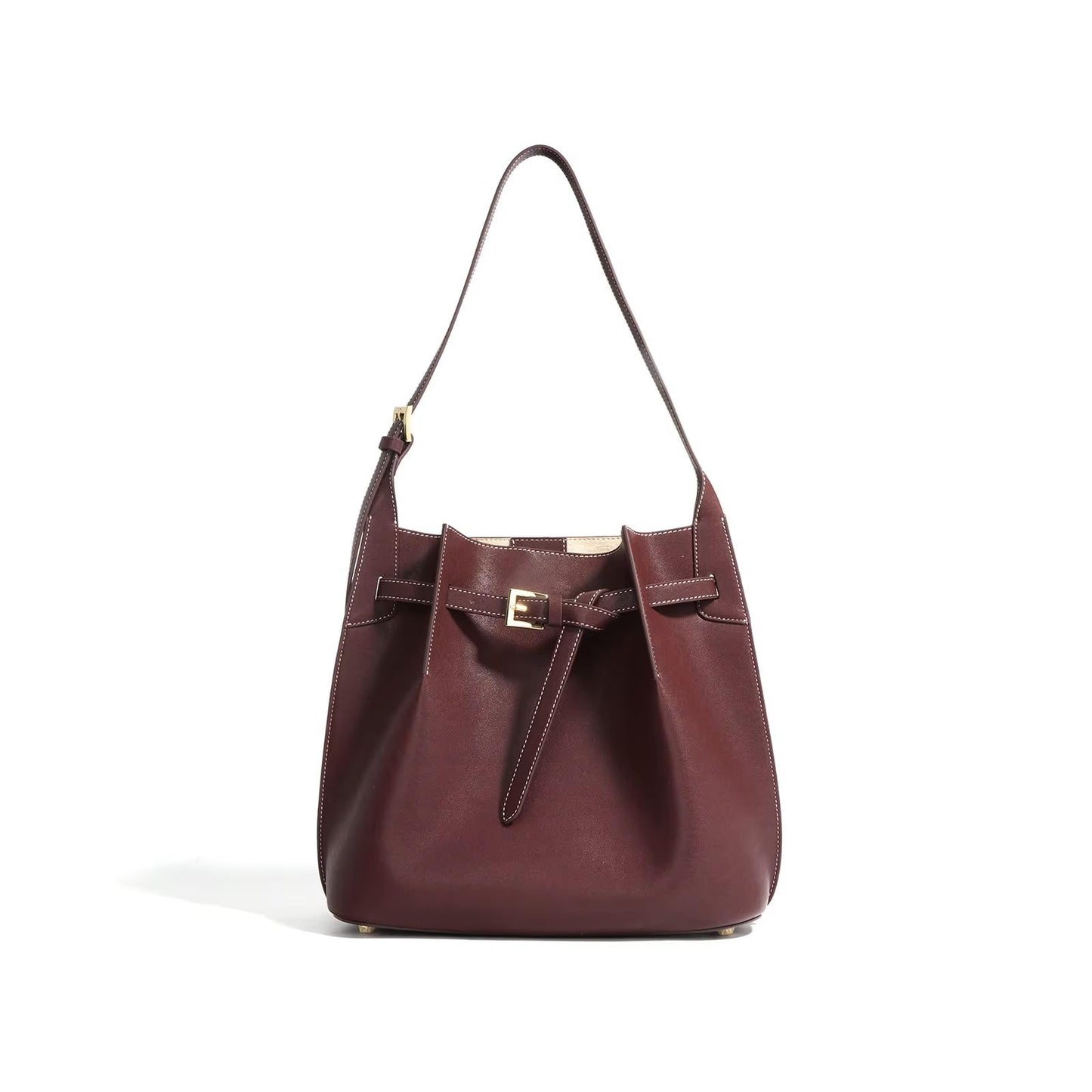 luxury genuine leather women's shoulder bag