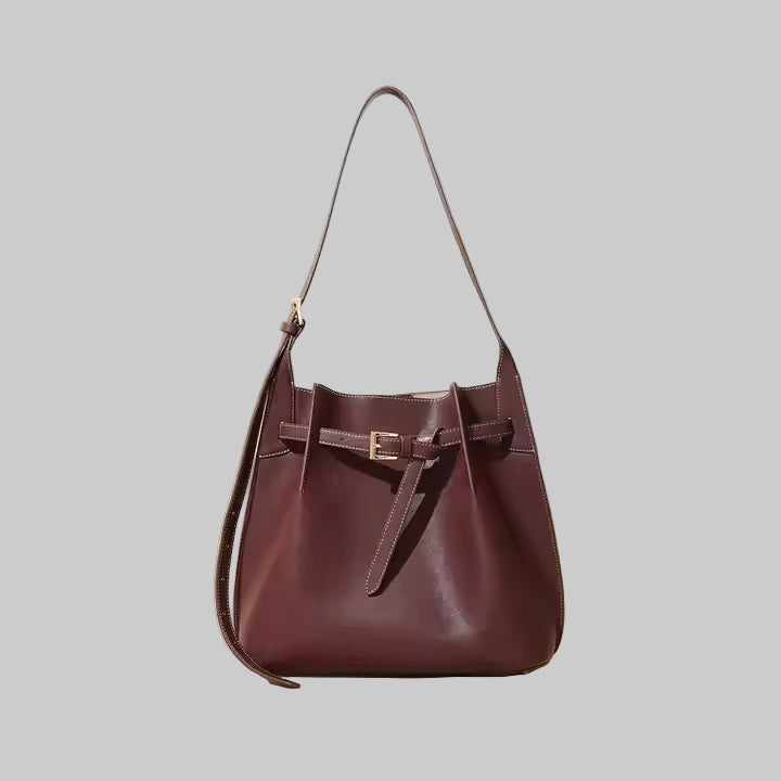 luxury genuine leather women's front