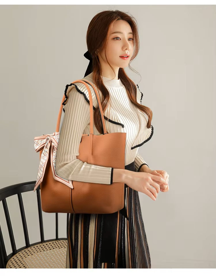 brown crossbody women bag